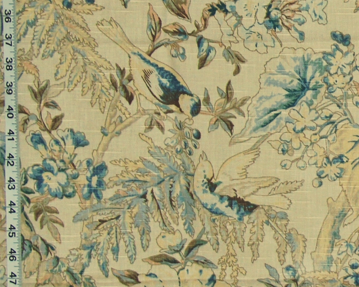 SCHUMACHER GREEFF WHITNEY BIRD FABRIC