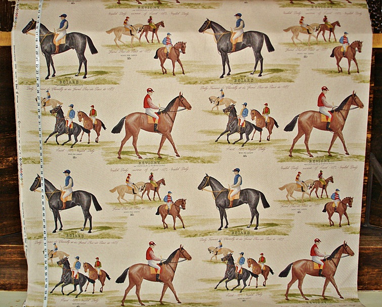 HORSE RACING FABRIC