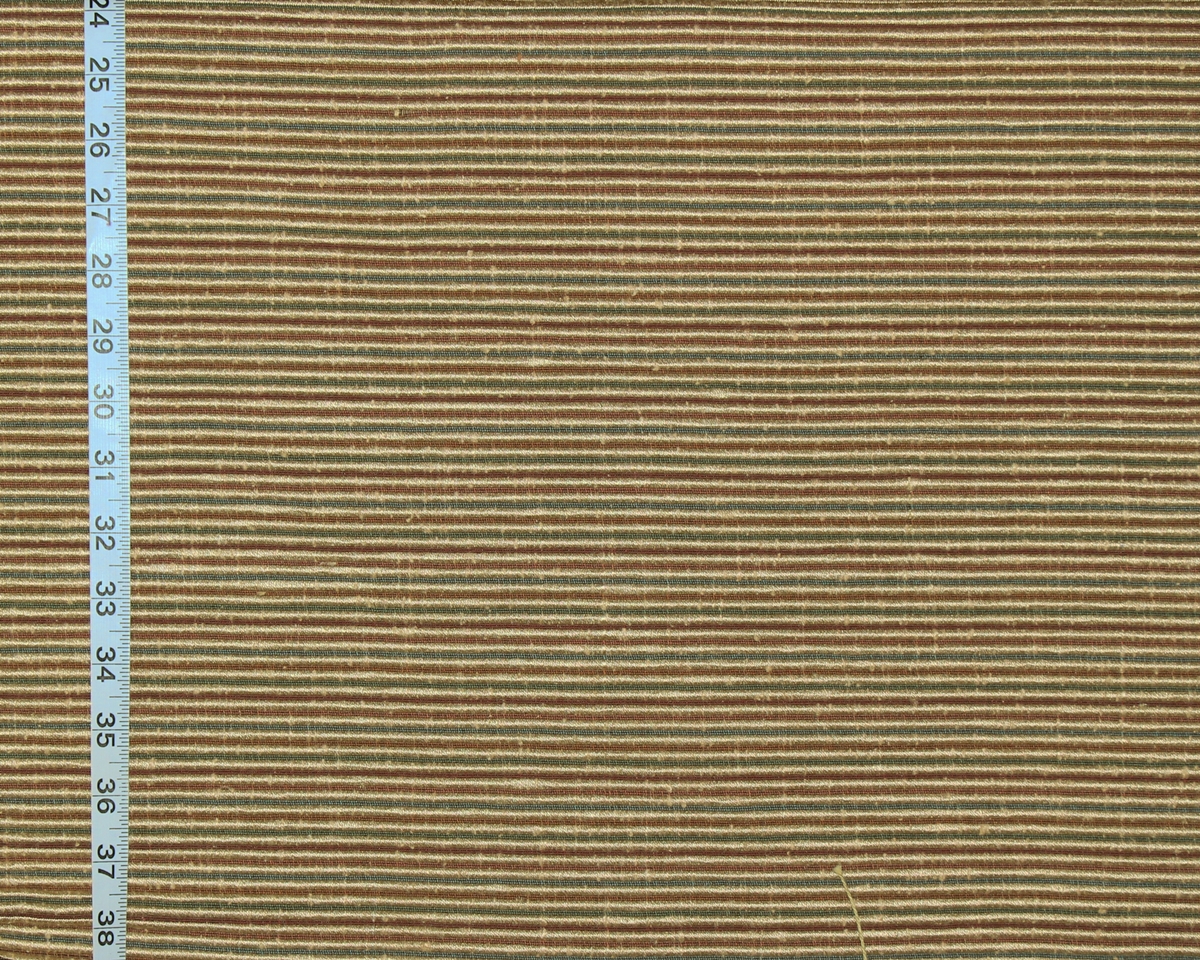 TAN BROWN STRIPE FABRIC