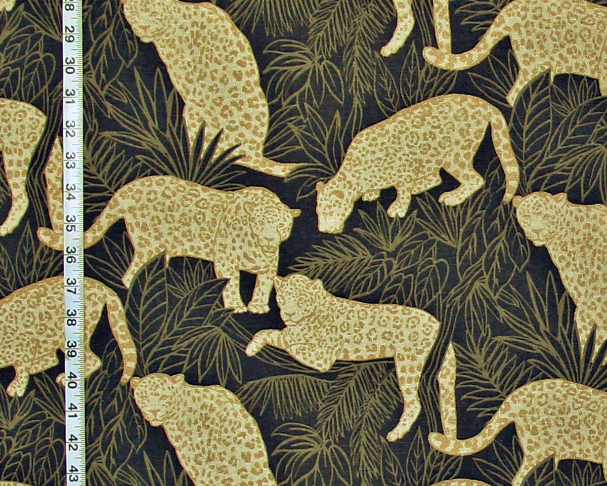 JUNGLE JAGUAR FABRIC