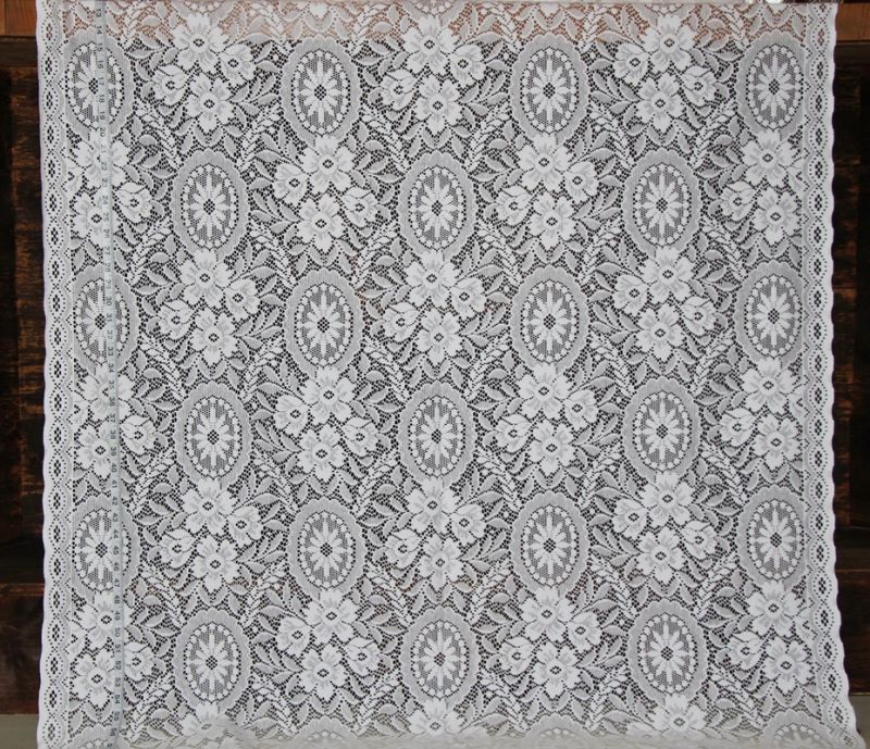 Nottingham Lace Curtain Fabric