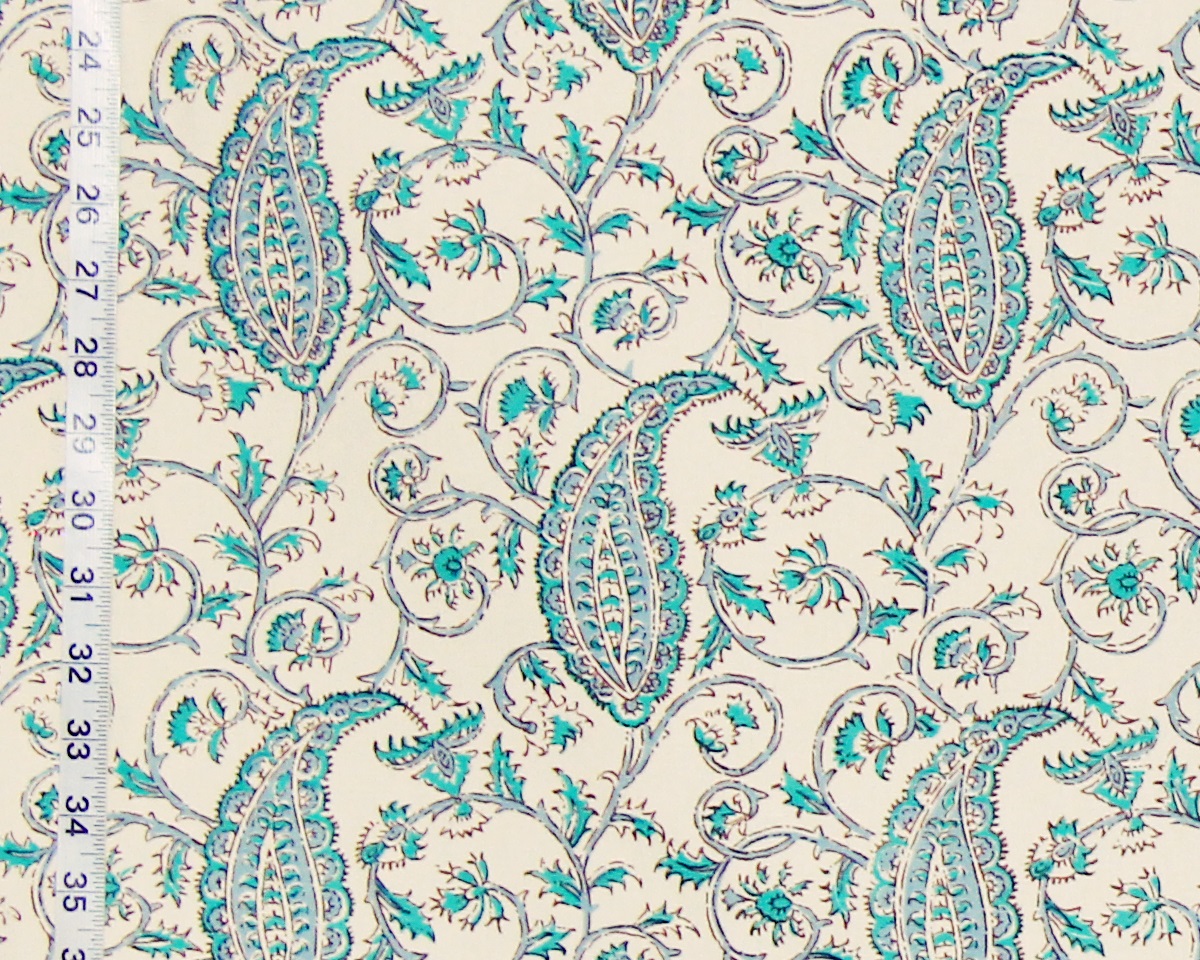 Schumacher Chinoiserie Vine Leaf Green Fabric