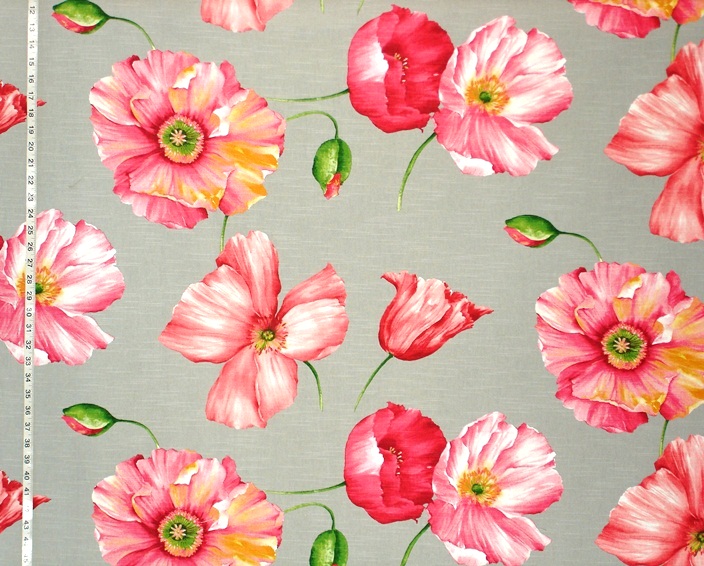 ANEMONE POPPY FABRIC