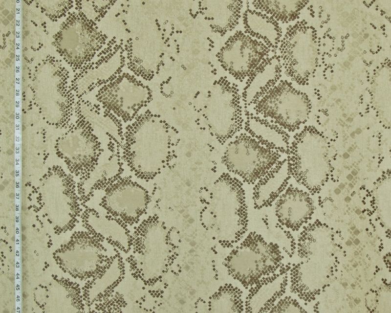 Beige snake skin fabric