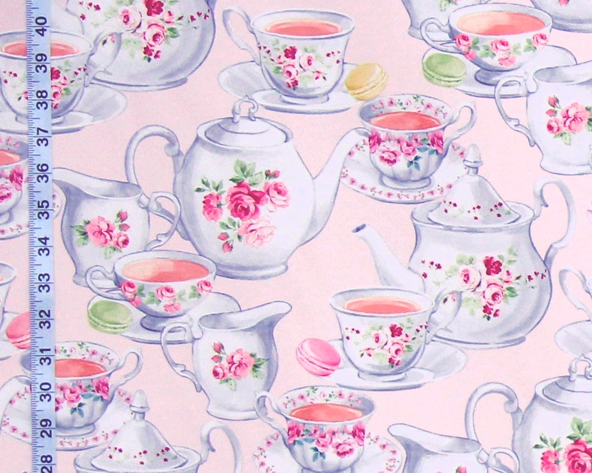 TEA CUP POT FABRIC