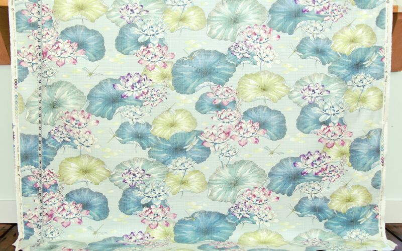 WATERLILY POND FABRIC