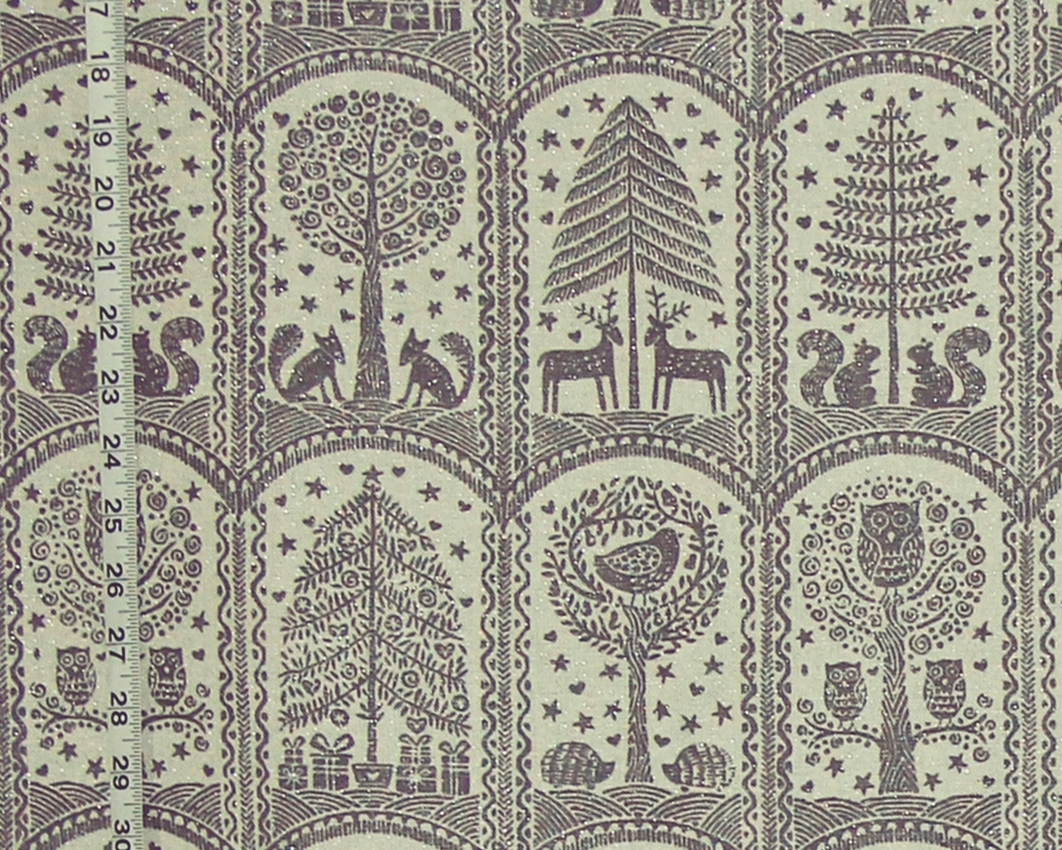 Woodland Christmas Fabric 