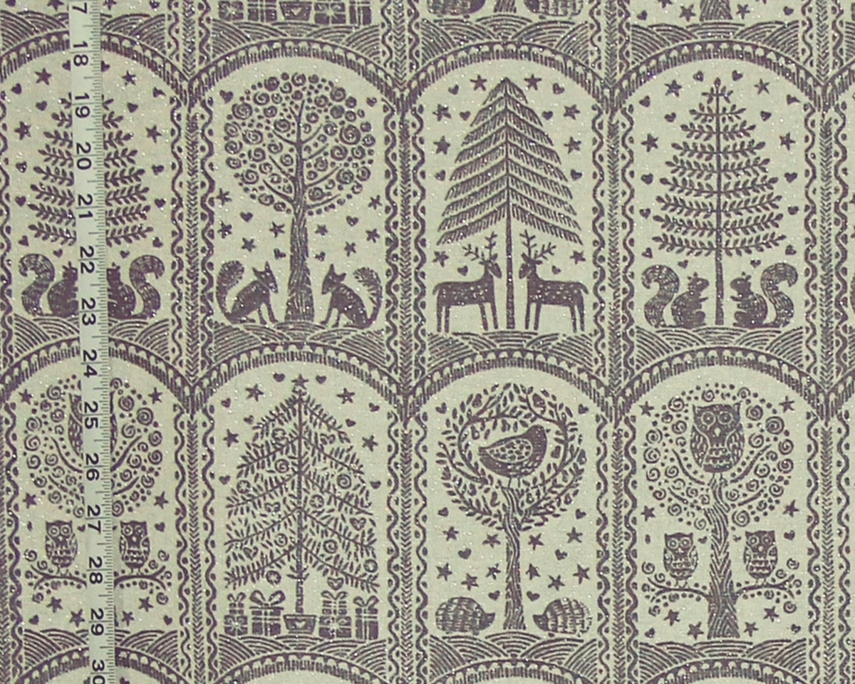 Woodland Christmas Fabric