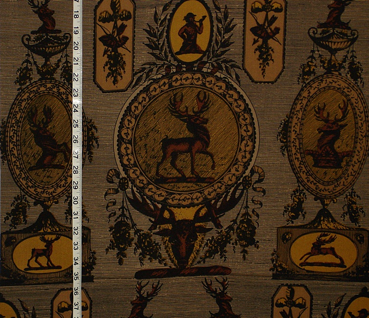 Deer Hunting Toile Fabric