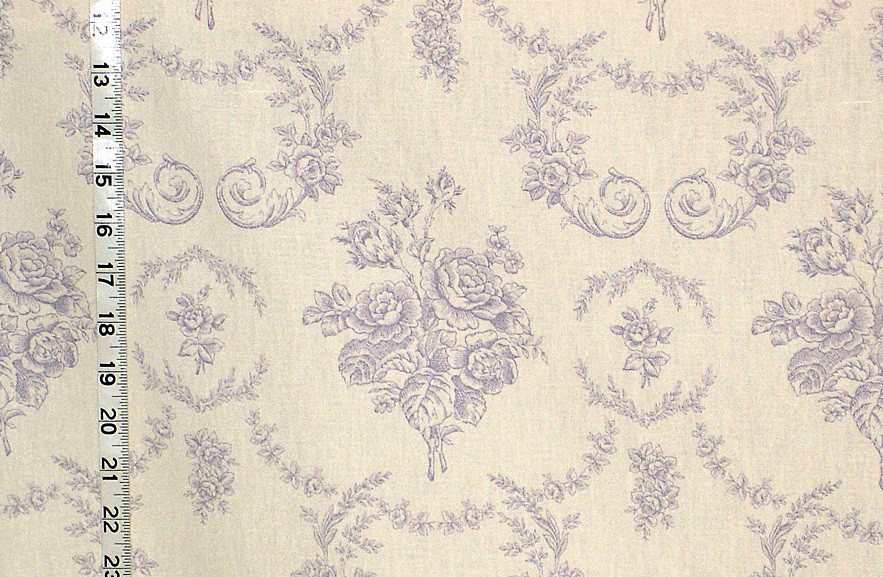 Ralph Lauren Purple Toile Fabric