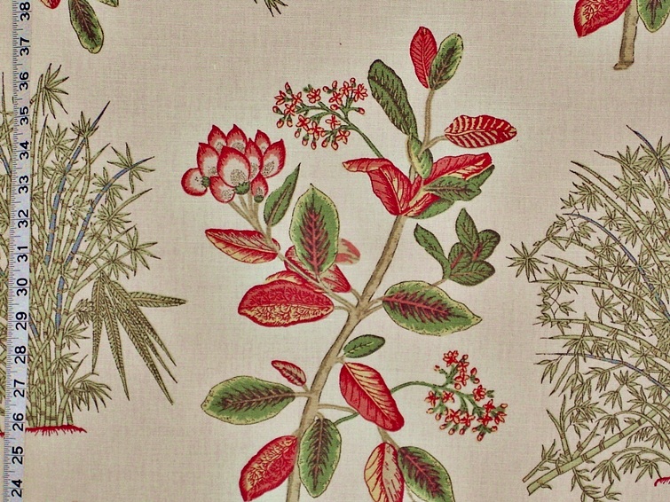 Schumacher tropical fabric